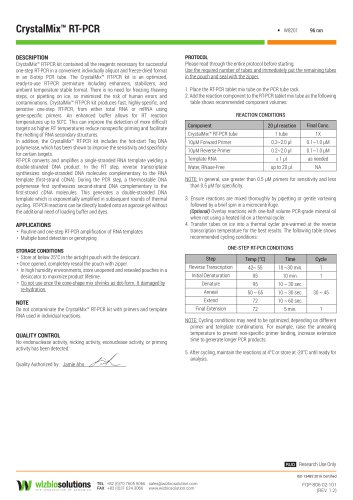 CrystalMix™ RT-PCR