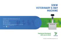 Fatali 32kw Dr Veterinary X-ray Machine YSF32DRV-B