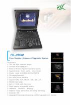 Fatali Medical Notebook Color Doppler Ultrasound Machine FTL-UTS90