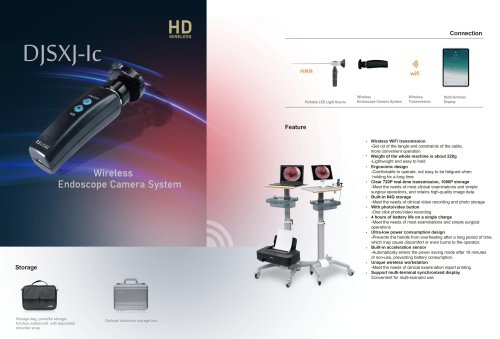 Dajing endoscope camera DJSXJ-Ic