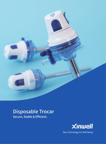 Disposable Trocar Secure, Stable & Efficient.