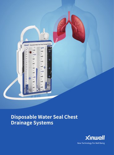 Disposable Water Seal Chest Drainage Systems