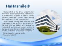 HaHasmile catalogue