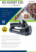 Wireless 2D ESD Barcode Scanner BD-9500BT ESD