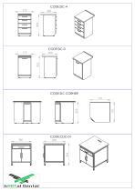 DC-4, DC-0, DC-CORNER, CDC-01, TECHNICAL DIMENSIONS