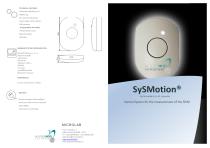 SySMotion inertial System for the measurment of the ROM