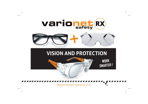 safety glasses RX Varionet Safety