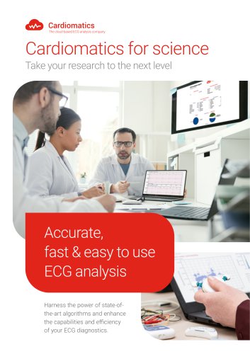 Cardiomatics for science