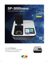 UV-VIS Spectrophotometer SP-3000nano