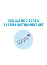 KCO 3.2 Rod Screw System Instrument Set 93219901
