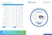 C5000 Dry Micro POCT CLIA analyzer and test kits
