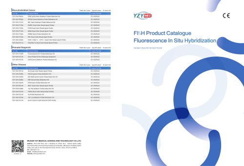 YZY MED- Rapid FISH Probe List