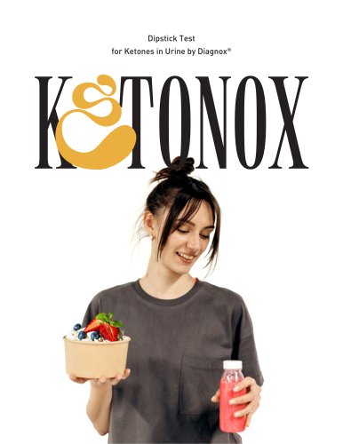 Ketonox - Ketone Test Strips - Product Brochure