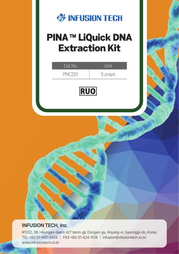 PINATM LiQuick DNA Extraction Kit