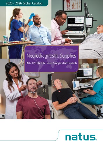 Natus Neurodiagnostic Supplies Catalog