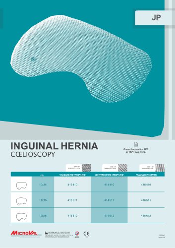 INGUINALHERNIA C&OElig;LIOSCOPY JP
