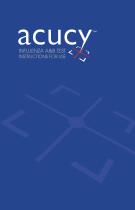 INFLUENZA A&B TEST WITH THE ACUCY SYSTEM
