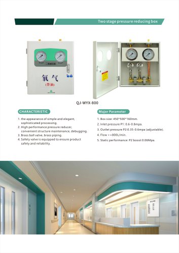 Weclearmed QJ-WYX-800 Medical gas pressure reducer