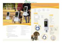 Color brochure for monitoring equipment PC100EV