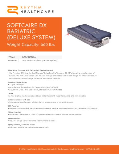 SOFTCAIRE DX BARIATRIC