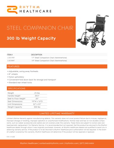 STEEL COMPANION CHAIR