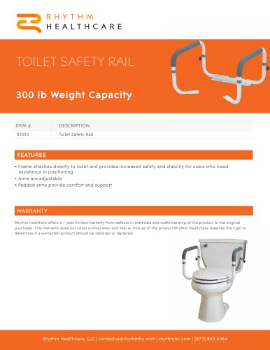 TOILET SAFETY RAIL