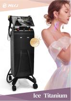 CE FDA Approved Hair removal laser ice titanium