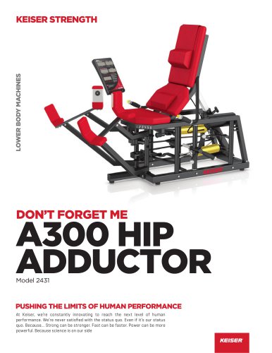 A300 Hip Adductor Machine