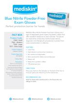 Mediskin Nitrile Powder-Free Exam Gloves