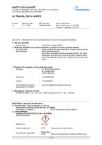 SAFETY DATA SHEET OXY WIPES