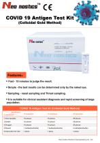 SVRAG COVID 19 Antigen test kit