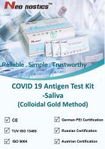 SVRAG COVID 19 saliva Antigen test kit