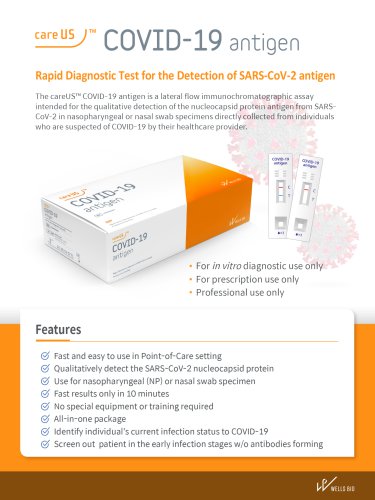 careUS&trade; COVID-19 antigen