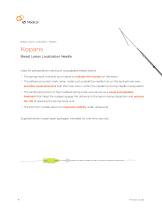 Kopans Breast Lesion Localization Needle