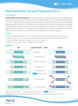 Nanodigmbio-NadPrep Methyl Library Preparation Kit v2