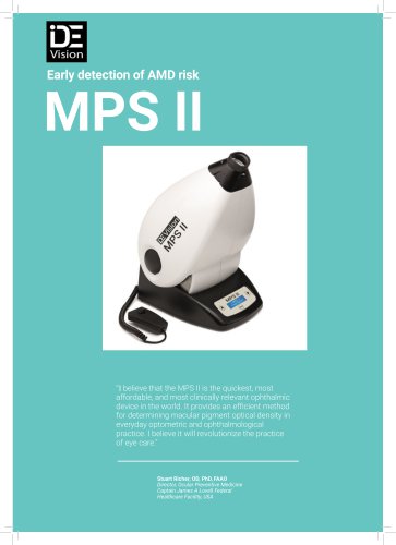 MPS II Brochure