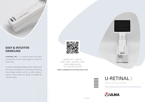 U-RETINAL DFC Non-mydriatic retinal camera