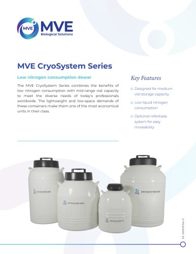 MVE CryoSystem Series