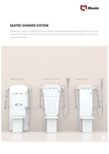 SEATED SHOWER SYSTEM-MEDDO