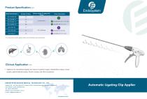 EndoSystem-Automatic Ligating Clip Applier ELC02L