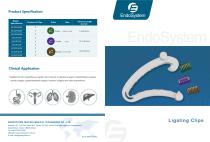 EndoSystem-Disposable Ligating Clip ELC01ML