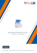 Auto Chemistry Analyzer EZL-CA101
