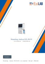 Hematology Analyzer EZL-HA101