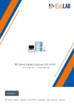 IR Carbon Sulphur Analyzer EZL-IA101