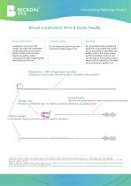 Breast localization needle BL series