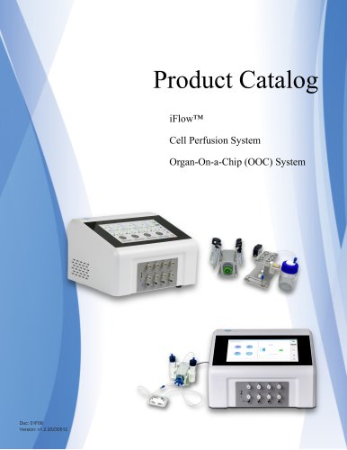 iFlow perfusion system and organ on a chip brochure