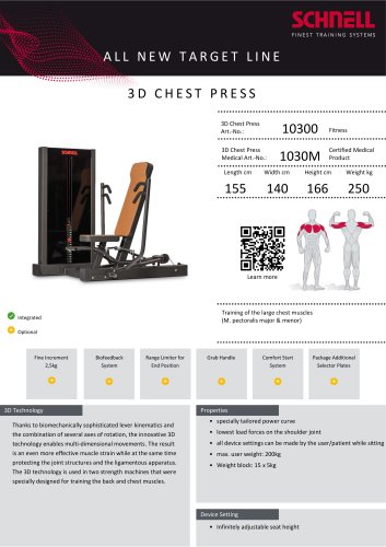 3D CHEST PRESS