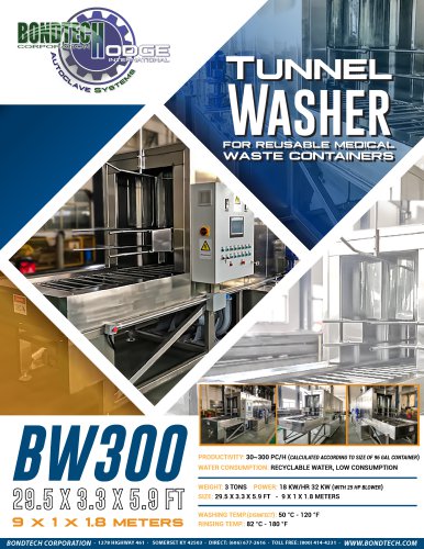 Tunnel Washer