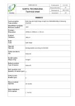 Technical Sheet 1207