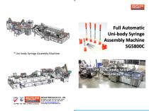 Unibody Insulin Syringe Assembly Machine